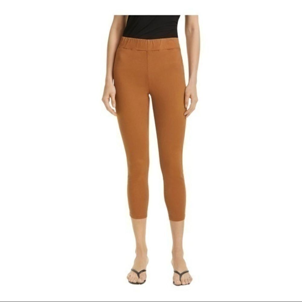 L’Agence Rosalie High Waist Pedal Pusher Pants size S cotton blend pull on NWT